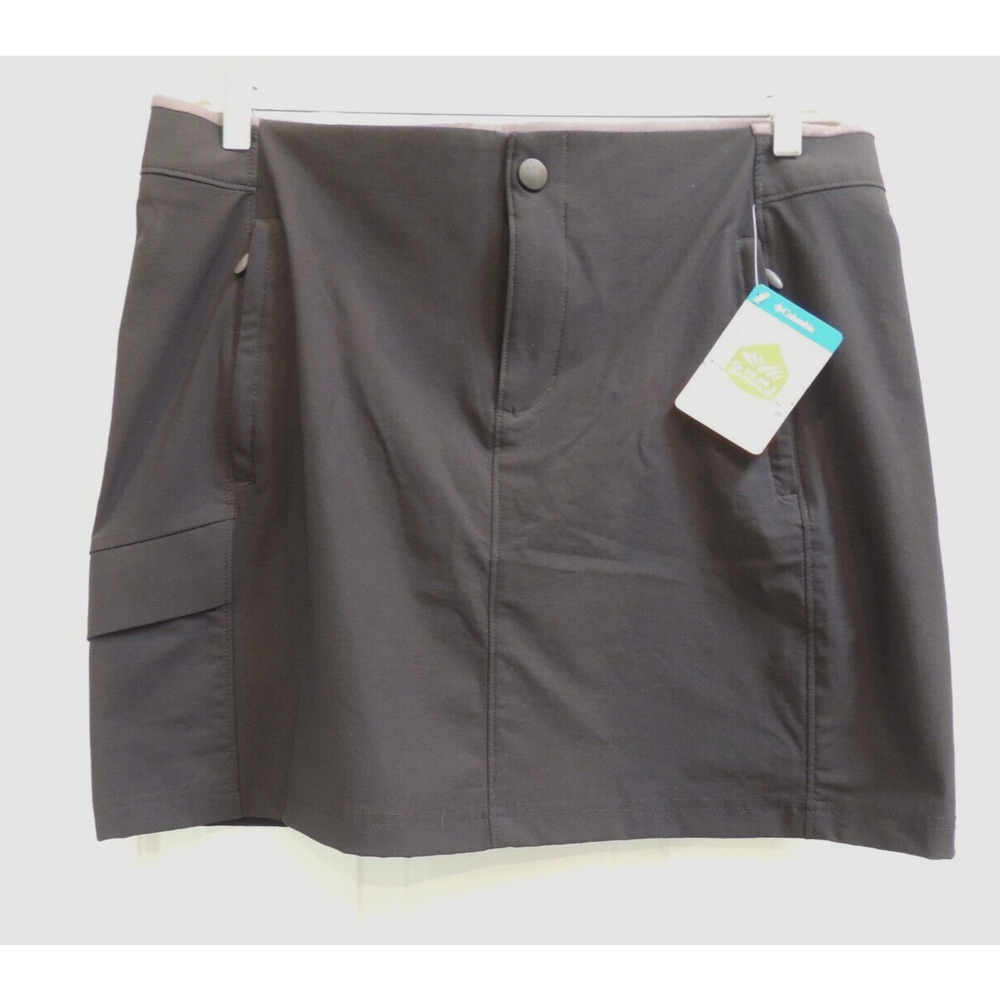 Columbia Bryce Canyon Skort Black Women's Size 14 NWT